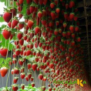 Клубника ампельная Анастасия купить по цене от 370р. в интернет-магазине «Посадика» с доставкой почтой в в Конаковое и по всей России – [изображение №1].