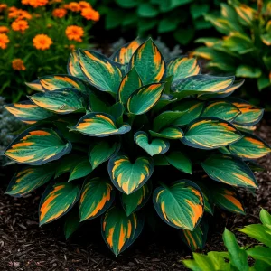 Хоста Бархатный Полог купить по цене от 560р. в интернет-магазине «Посадика» с доставкой почтой в в Конаковое и по всей России – [изображение №1].