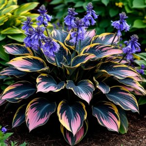 Хоста Пайн Эхо купить по цене от 699р. в интернет-магазине «Посадика» с доставкой почтой в в Конаковое и по всей России – [изображение №1].